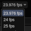 Frame Rate Setup Check